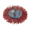 SPAZZOLA CIRCOLARE IN NYLON ABRASIVO ARANCIO - ø mm.100 PG 497.15