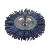 SPAZZOLA CIRCOLARE IN NYLON ABRASIVO BLU - ø mm.75 PG 497.10