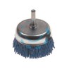 SPAZZOLA A TAZZA IN NYLON ABRASIVO BLU - ø mm.70 PG 497.35 