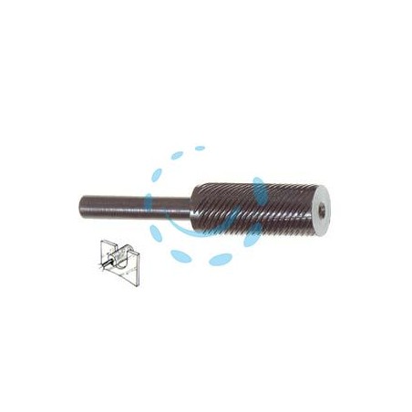 FRESA-LIMA CILINDRICA PER FERRO - codolo mm.6 per trapano PG 420.00