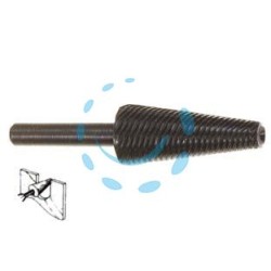 FRESA-LIMA CONICA ROTATIVA PER FERRO - codolo mm.6 per trapano PG 422.00