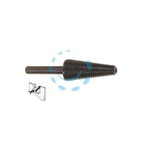 FRESA-LIMA CONICA ROTATIVA PER FERRO - codolo mm.6 per trapano PG 422.00