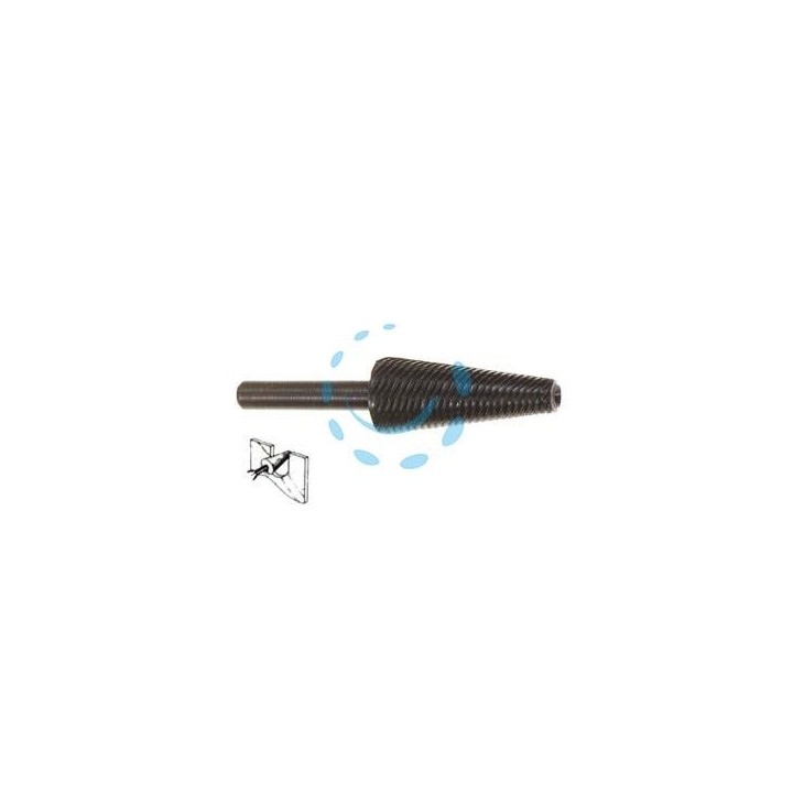 FRESA-LIMA CONICA ROTATIVA PER FERRO - codolo mm.6 per trapano PG 422.00