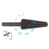 FRESA-LIMA CONICA ROTATIVA PER FERRO - codolo mm.6 per trapano PG 422.00
