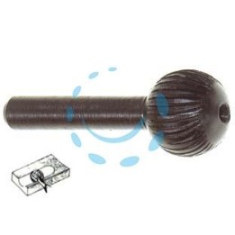 FRESA-LIMA SFERICA ROTATIVA PER FERRO - codolo mm.6 per trapano PG 426.00