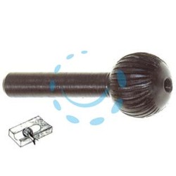FRESA-LIMA SFERICA ROTATIVA PER FERRO - codolo mm.6 per trapano PG 426.00