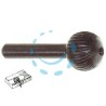 FRESA-LIMA SFERICA ROTATIVA PER FERRO - codolo mm.6 per trapano PG 426.00