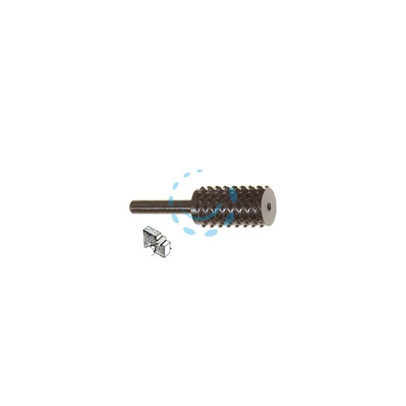 FRESA-RASPA CILINDRICA ROTATIVA PER LEGNO - codolo mm.6 per trapano PG 430.00
