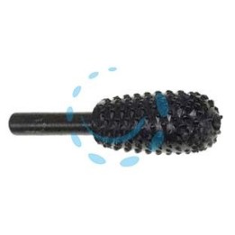 FRESA-RASPA CONICA BOMBATA ROTATIVA PER LEGNO - codolo ø mm.6 PG 436.00