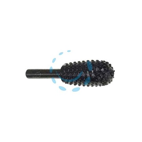 FRESA-RASPA CONICA BOMBATA ROTATIVA PER LEGNO - codolo ø mm.6 PG 436.00