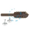 FRESA-RASPA A SVASARE ROTATIVA PER LEGNO - codolo mm.6 PG 438.00