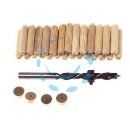 TASSELLI DI LEGNO PER SPINARE IN KIT - ø mm.10x40 PG 683.00