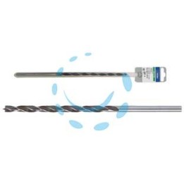 PUNTE PER LEGNO RETTIFICATE PROLUNGATE A 2 TAGLIENTI - ø mm.14x245 - in blister