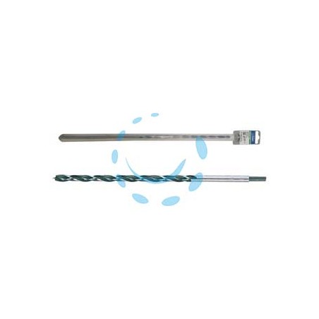 PUNTE PER LEGNO RETTIFICATE PROLUNGATE A 2 TAGLIENTI - ø mm.24x400 - in blister