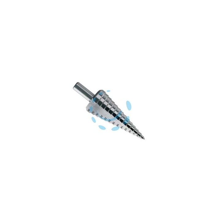 FRESA CONICA GRADUATA HSS-G - ø mm.4/12 gambo mm.6x70 9 gradini