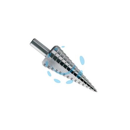 FRESA CONICA GRADUATA HSS-G - ø mm.4/30 gambo mm.10x97 13 gradini