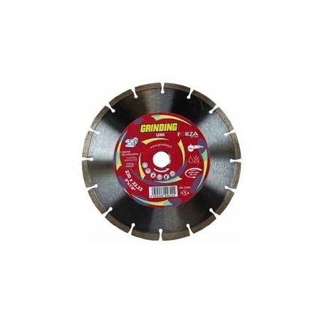 DISCHI DIAMANTATI UNIVERSALI PER MATERIALI DA COSTRUZIONE Ø MM.230 - ø mm.230x2 foro 22,2 corona a settori