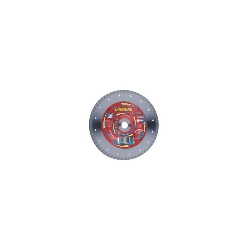 DISCHI DIAMANTATI UNIVERSALI PER MATERIALI DA COSTRUZIONE Ø MM.230 - ø mm.230x2,6 foro 22,2 corona continua