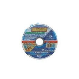 DISCHI DA TAGLIO SOTTILE CENTRO PIANO PER FERRO/INOX - ø mm.115x1,6 foro 22,2 da taglio per ferro/inox