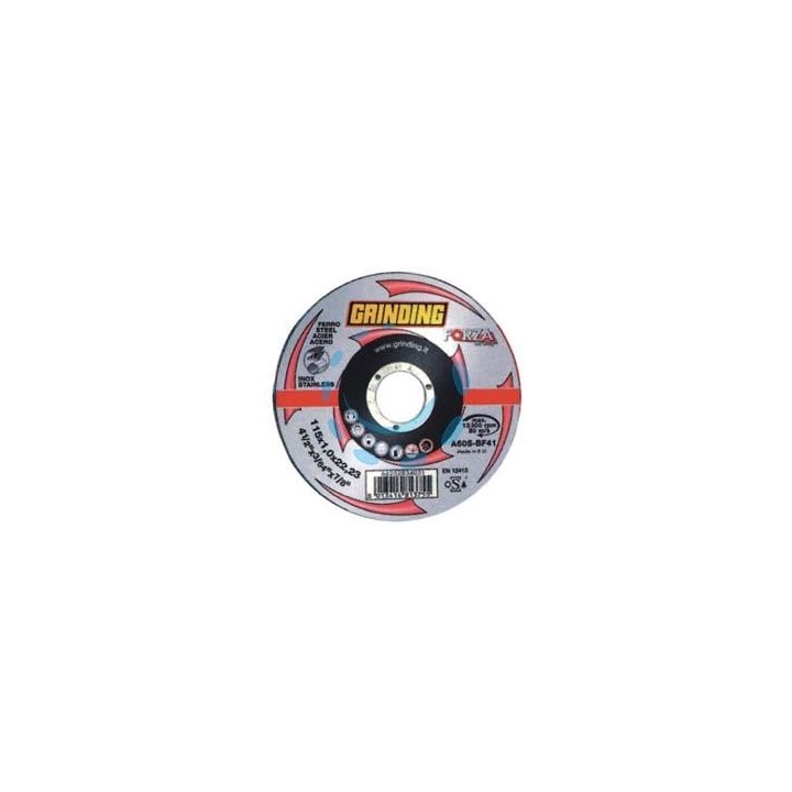 DISCHI DA TAGLIO SOTTILE CENTRO PIANO PER FERRO/INOX "FORZA" Ø MM.230 - ø mm.230x1,9 foro 22,2 da taglio per ferro/inox