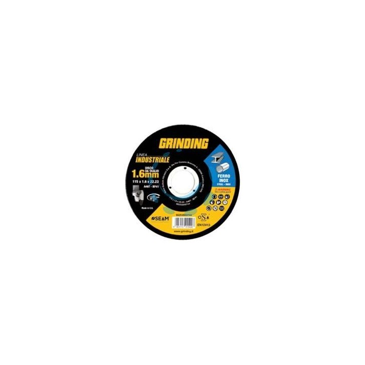DISCHI DA TAGLIO SOTTILE PER FERRO/INOX Ø MM.230 LINEA INDUSTRIALE - ø mm.230x2,0 foro 22,2 da taglio per ferro/inox
