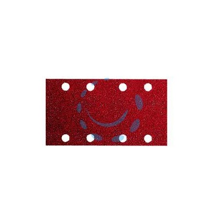 FOGLI CARTA ABRASIVA FORATA CON VELCRO PER LEVIGATRICI - grana 120 blister da pz.6