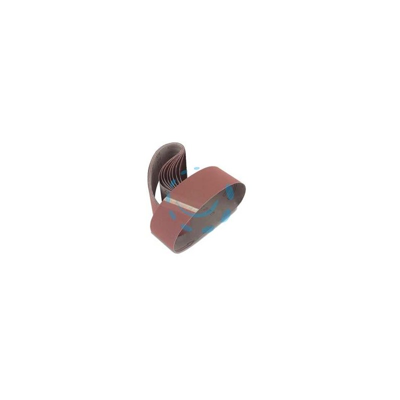 NASTRI CARTA ABRASIVA PER LEVIGATRICI A NASTRO - mm.60x400 grana 60 blister da pz.3