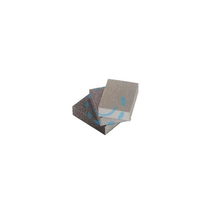 SPUGNE ABRASIVE A SAPONETTA "GRINSPON" - grana fine 180 - mm.100x66x26h. 