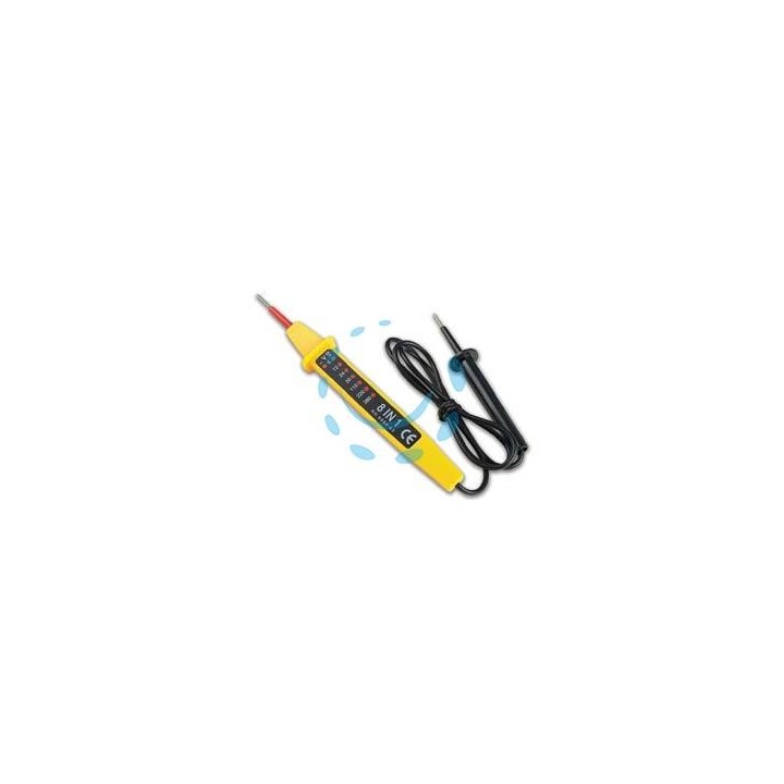 TESTER 8 FUNZIONI 6-400V 