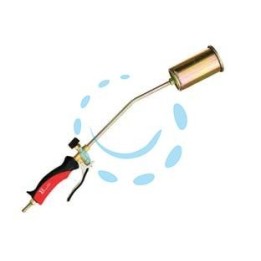 CANNELLO RISCALDO A GAS DA ASFALTISTA CON LEVA - cm.70, bruciatore ø mm.60