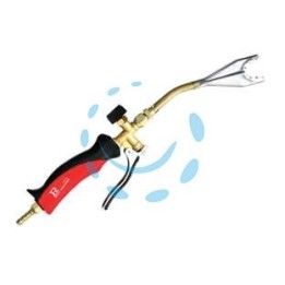 SALDOBRASATORE A GAS PER TUBI IN RAME MM.22 CON LEVA CM.40 - per tubi ø mm.22