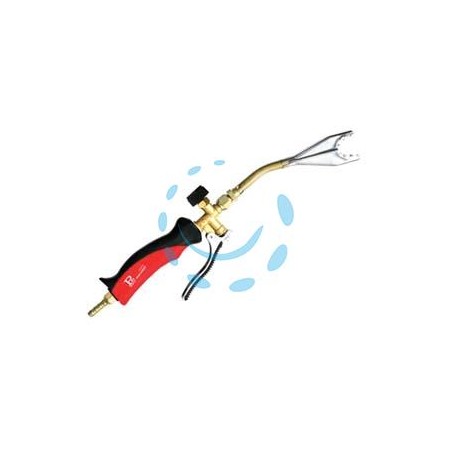 SALDOBRASATORE A GAS PER TUBI IN RAME MM.22 CON LEVA CM.40 - per tubi ø mm.22