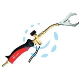 SALDOBRASATORE A GAS PER TUBI IN RAME MM.40 CON LEVA CM.40 - per tubi ø mm.40