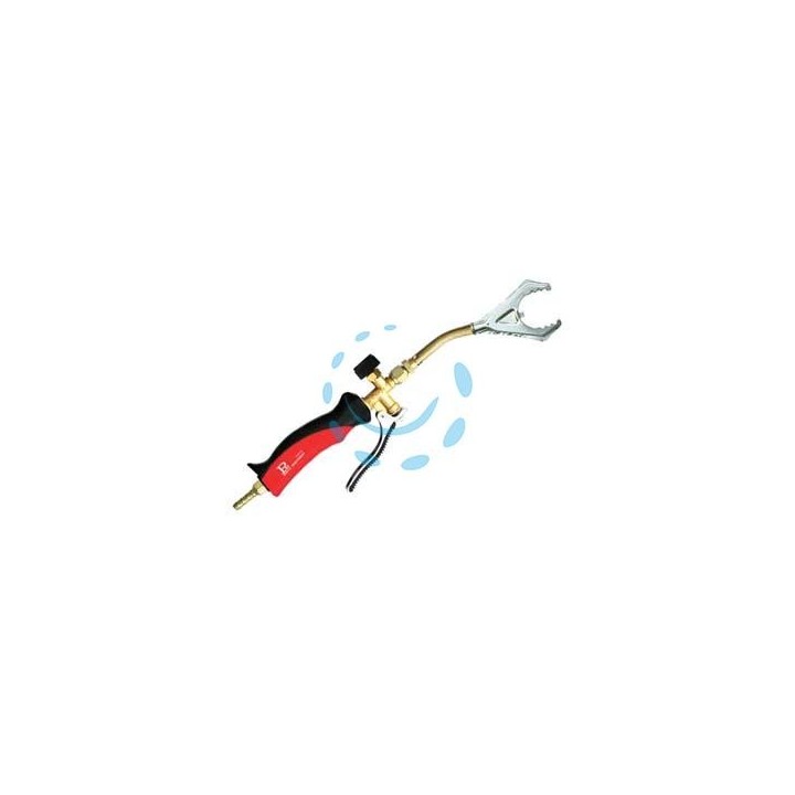 SALDOBRASATORE A GAS PER TUBI IN RAME MM.40 CON LEVA CM.40 - per tubi ø mm.40