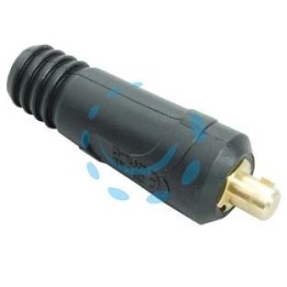 CONNETTORE MASCHIO PER SALDATRICI - per cavo sezione mmq.35/50 TEXAS 50