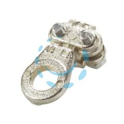 CAPICORDA CON MORSETTO PER SERAGGIO CAVO per cavo con sezione mmq.16