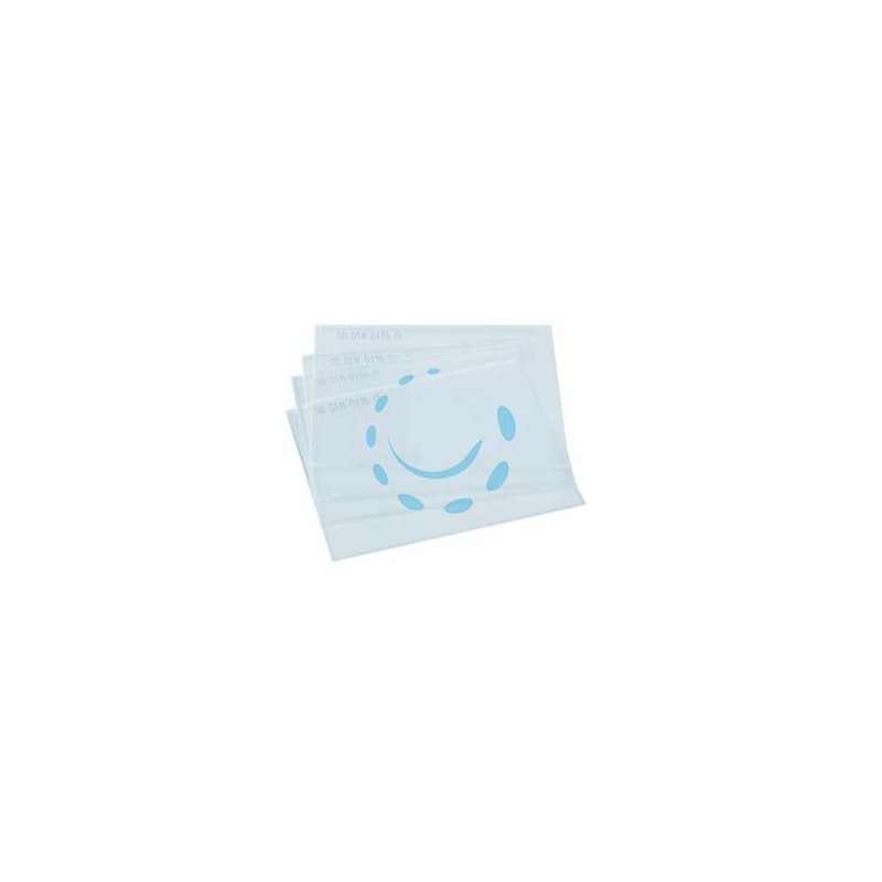 VETRI PER MASCHERE DI PROTEZIONE TRASPARENTI - mm.75x98 