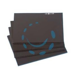 VETRI PER MASCHERE DI PROTEZIONE INATTINICI DIN11 - mm.75x98 