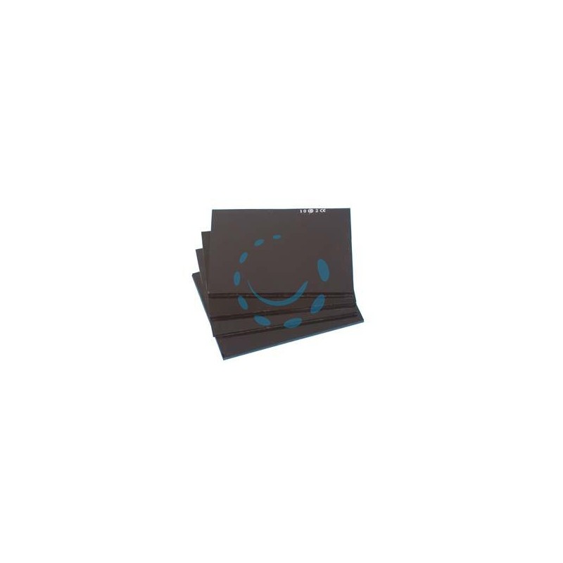 VETRI PER MASCHERE DI PROTEZIONE INATTINICI DIN11 - mm.75x98 