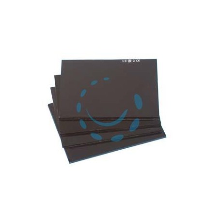 VETRI PER MASCHERE DI PROTEZIONE INATTINICI DIN11 - mm.75x98 