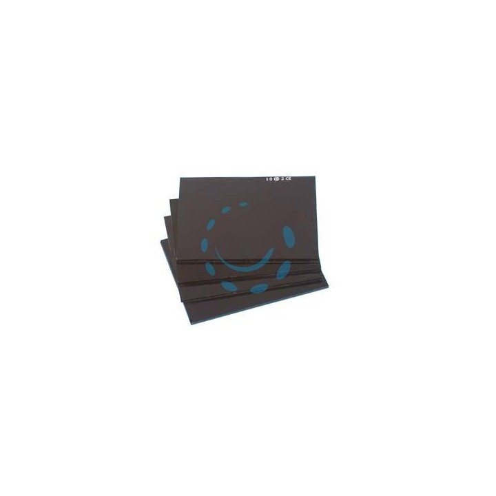 VETRI PER MASCHERE DI PROTEZIONE INATTINICI DIN11 - mm.75x98 