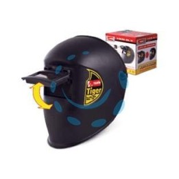 MASCHERA PROFESSIONALE TIGER C/1 VETRO INATTINICO+1 VETRO TRASPARENTE - vetro 51 x 107