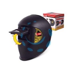 MASCHERA PROFESSIONALE TIGER C/1 VETRO INATTINICO+1 VETRO TRASPARENTE - vetro 51 x 107