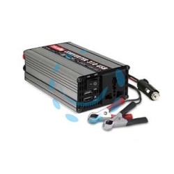 CONVERTITORE INVERTER 12V-230V 310W CON 2 USB - cm.17x9,5x5,4 - 0,8 Kg.