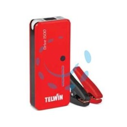 AVVIATORE/POWER BANK DRIVE 1500 12V CON 2 PORTE USB E 2 LUCI 