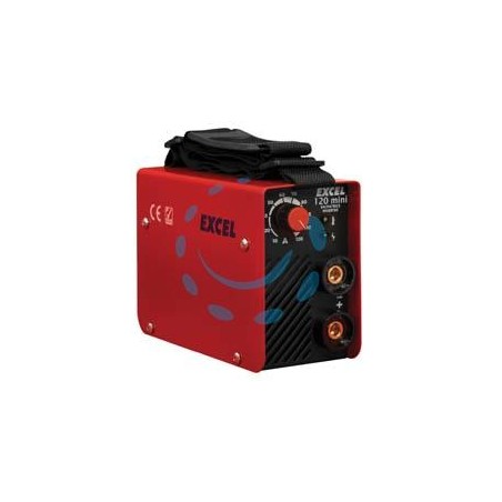 SALDATRICE ELETTRICA INVERTER 120 MINI - mm.210x90x145h. - peso kg.2.4