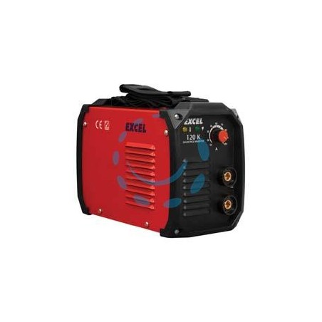 SALDATRICE ELETTRICA INVERTER 120K - mm.285x200x140h. - peso Kg.3.8