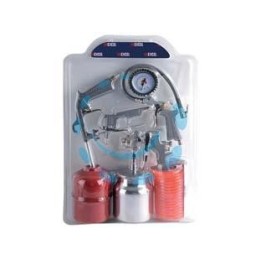 KIT ARIA COMPRESSA 5 PEZZI CON ATTACCHI A BAIONETTA 