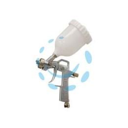 AEROGRAFO SERBATOIO SUPERIORE CON ATTACCO DADO CAPETTATO - ugello mm.1,8