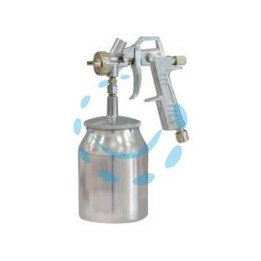 AEROGRAFO SERBATOIO INFERIORE CON ATTACCO DADO CAPETTATO - ugello mm.1,5